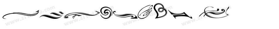 Fleurons A字体转换